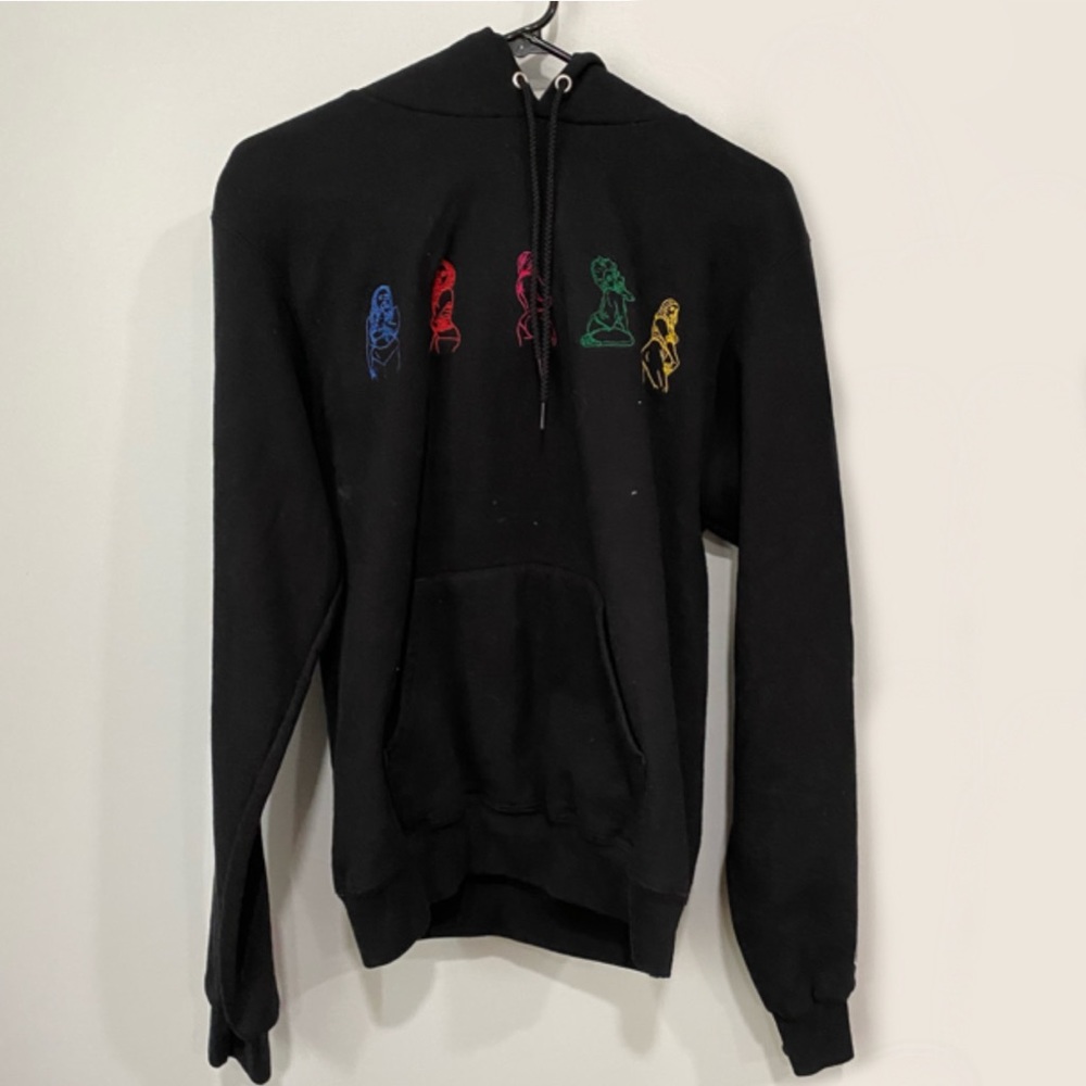 Women’s bodies Embroidered Hoodie